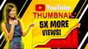 design a fancy thumbnail in less than a day