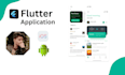 develop custom flutter apps for android and ios