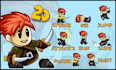 make game characters and sprite animations