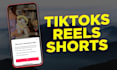 edit tiktoks, reels and shorts with subtitles