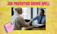 cast a job promotion dream spell