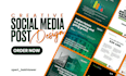 design creative social media instagram posts