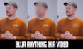 blur and censor faces, objects, license plates in videos