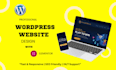 design a responsive wordpress website with elementor