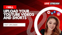 upload your youtube content as your dedicated virtual assistant