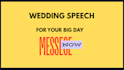 write a heartfelt speech tailored to your special occasion