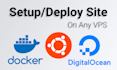 setup your websites on digitalocean, aws, gcp, docker image