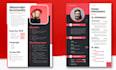 design a professional resume, cv, cover letter template