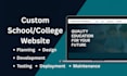 build a professional educational, school, college or university website