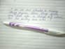 do hand written notes, assignments and letters