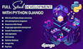 provide you the full stack python django development