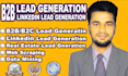 do b2b lead generation and linkedin lead generation for any industry