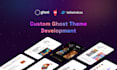 develop your custom ghost cms blog theme