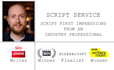 give detailed feedback on the first 3 pages of your script
