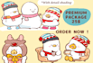 create cute kawaii chibi illustration