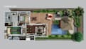 create 3d floor plan especially for hotels, villas and property ads
