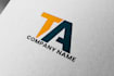 make a balance, contrast, alignment logo design