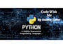 do custom python programs