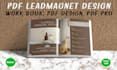 design lead magnet workbook ebook, worksheet and more