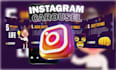 create canva templates and linkedin, instagram carousel post