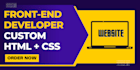 do front end, back end web design, developement html,php,css