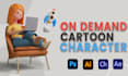 design on demand cartoon character