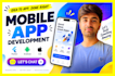do mobile app development android ios app, building mobile app flutter developer