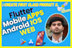 develop and fix bugs in your flutter mobile app for both android and ios