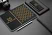 design a professional luxury monogram pattern logo