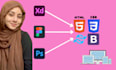 convert figma design to HTML CSS