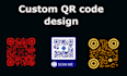 create custom qr code design