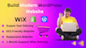 build wordpress divi wix shopify ecommerce shop