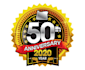 provide a creative anniversary logo with my thinking