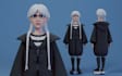 create 3d character models for games, films,