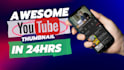 design 2 custom youtube thumbnails for your video