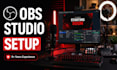 set up obs studio for professional live streaming or recording