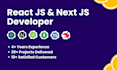 build a responsive react js and next js web application