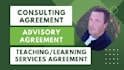 write a consulting, consultancy, advisory, teaching services agreement contract