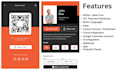 develope open ai digital business nfc card builder saas with mobile app