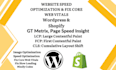 increase wordpress speed optimization and increase website page speed