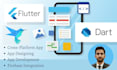develop android and IOS apps with flutter and firebase