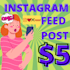 desing canvas templates for the instagram feed