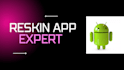 reskin your android app and publish on google playstore