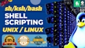 write unix or linux shell scripting for any task