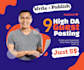 do 5 do follow guest post on high da 90 sites