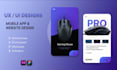 create professional UI UX design for your mobile application and website