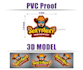 design premium soft pvc rubber patches with 3d detailing