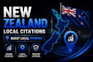 build new zealand local citations for google maps visibility