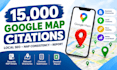 build 15000 google maps citations for local SEO