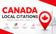 build canada local citations for your business